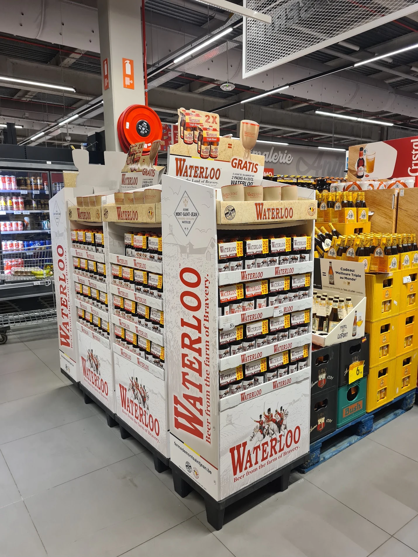 Waterloo — Promotie-eiland in de winkel