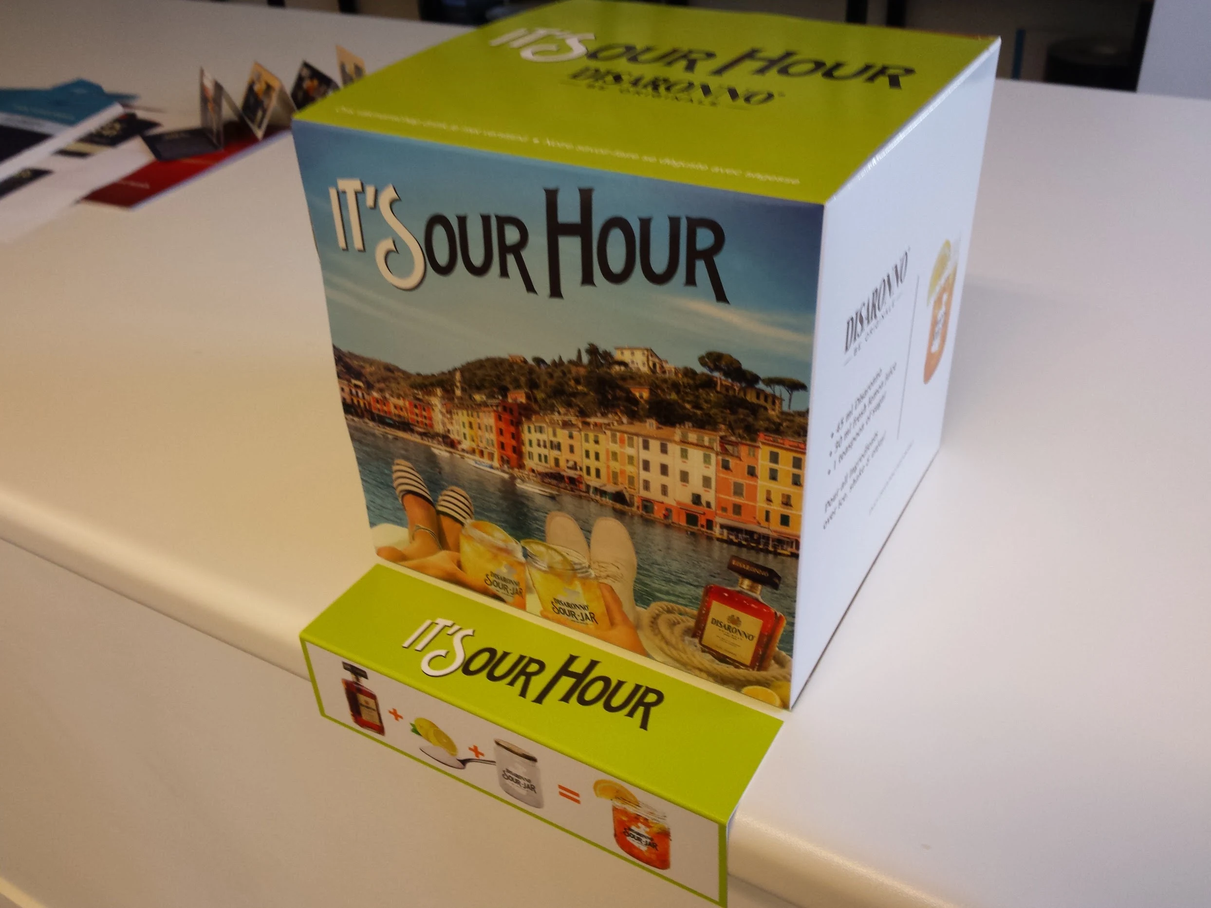 Disaronno — Promotiemateriaal voor de toonbank