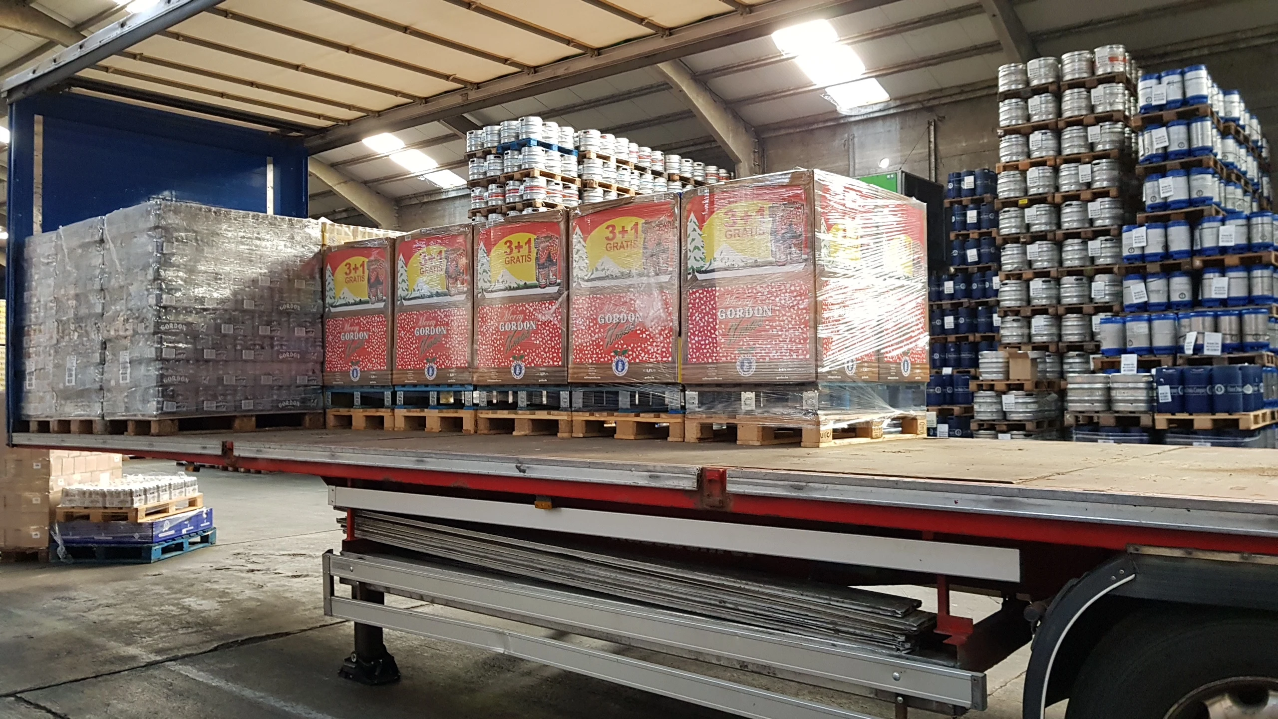 Gordon — Beschermde displays geladen voor levering