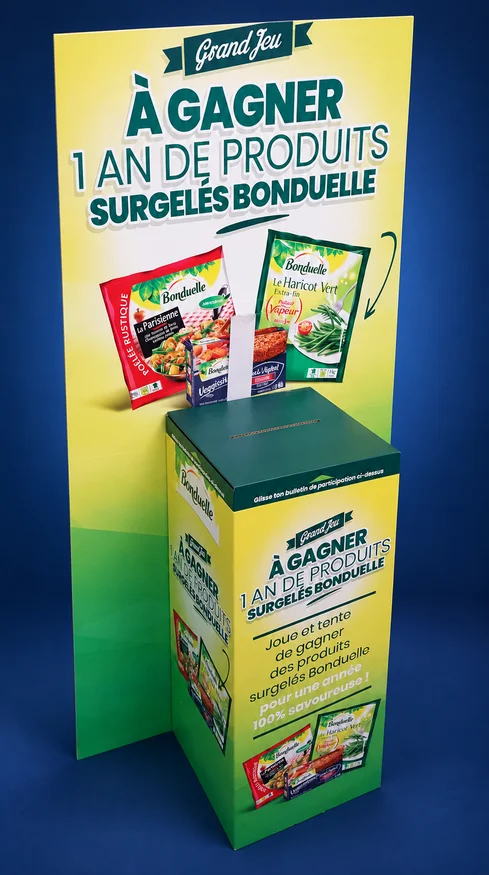 Bonduelle — Displays & totems