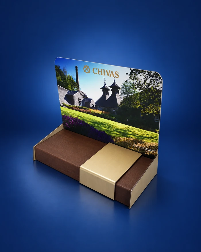 Chivas Regal — Counter displays