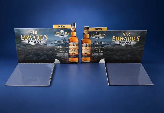 Sir Edward’s — Shelf & signage