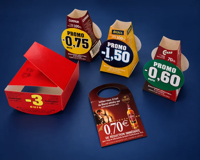Multi-brand selection — Packaging & promotions