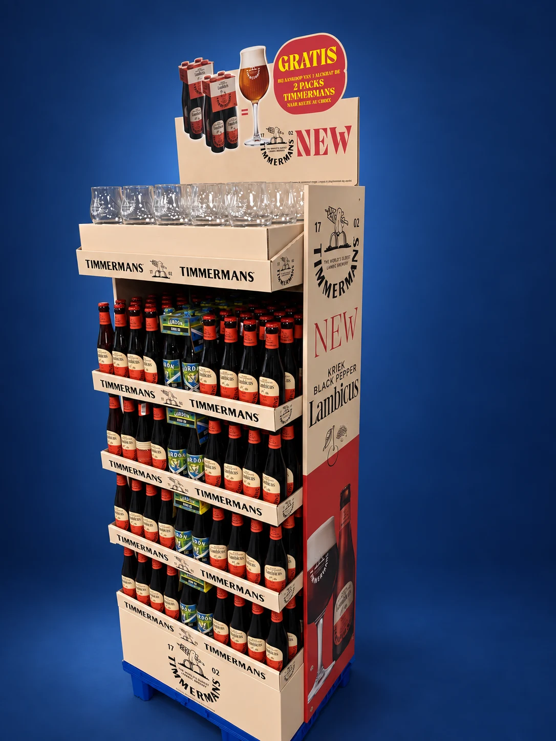 Timmermans — Side view and branded panels