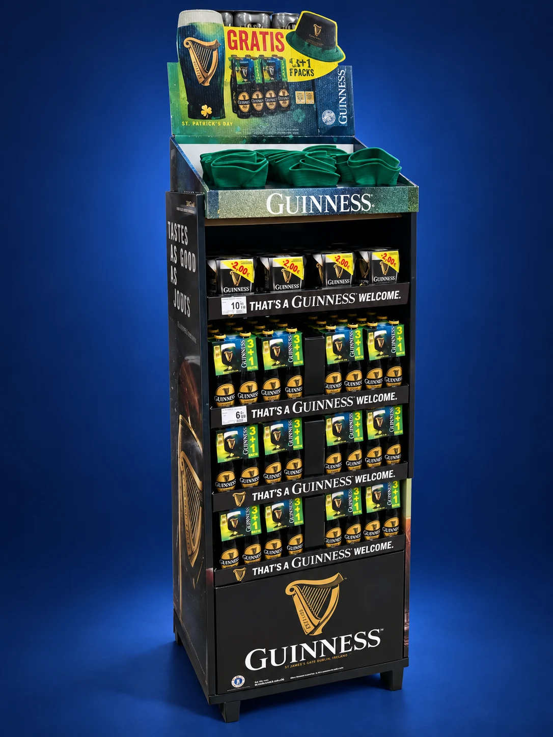 Guinness — Floor display in store