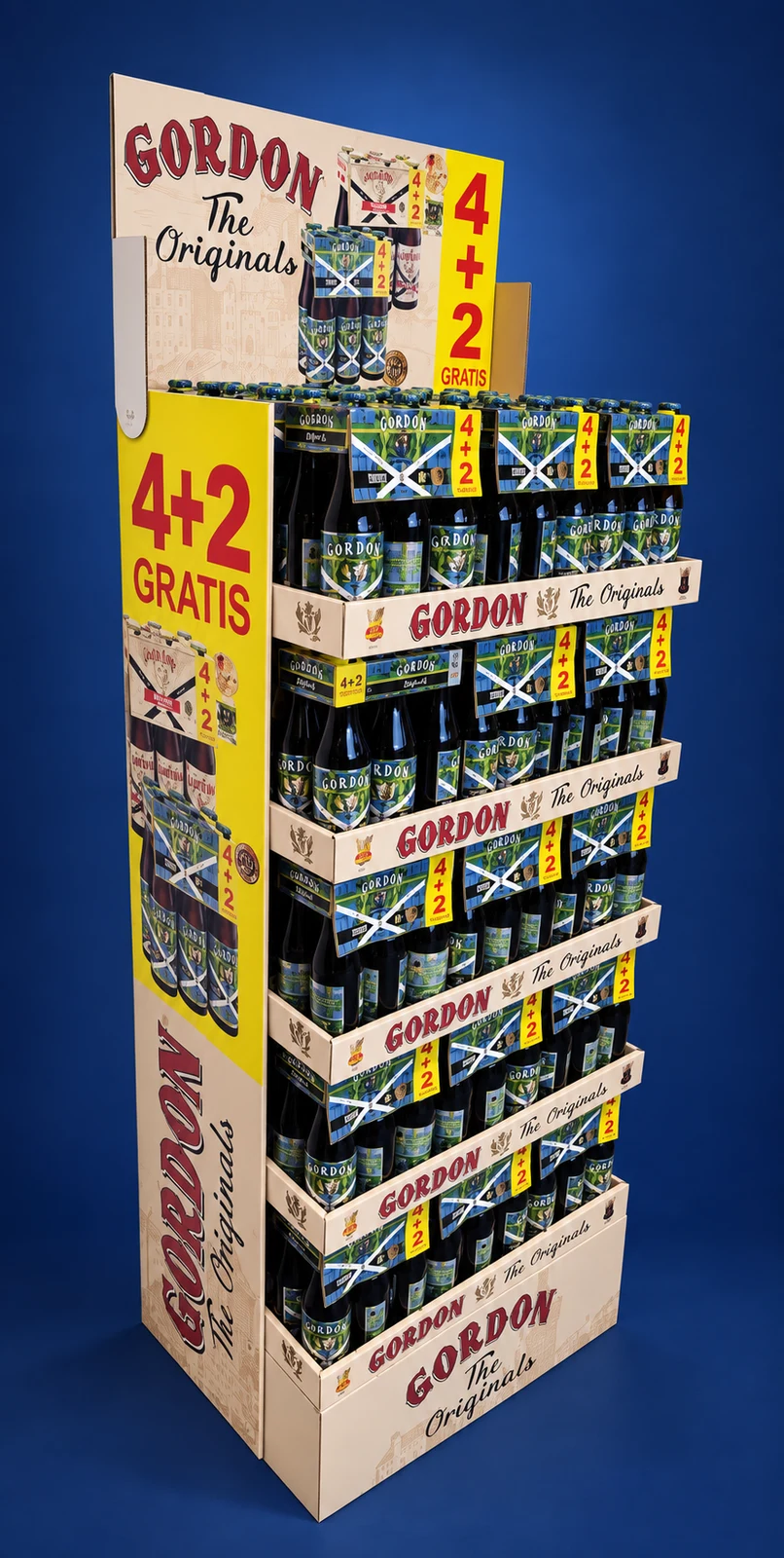 Gordon The Originals — Bottle display — 4 + 2 offer