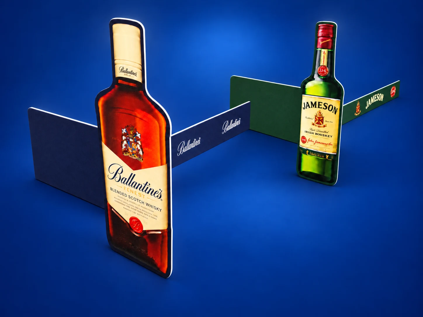 Ballantine’s — Shelf dividers — workshop view