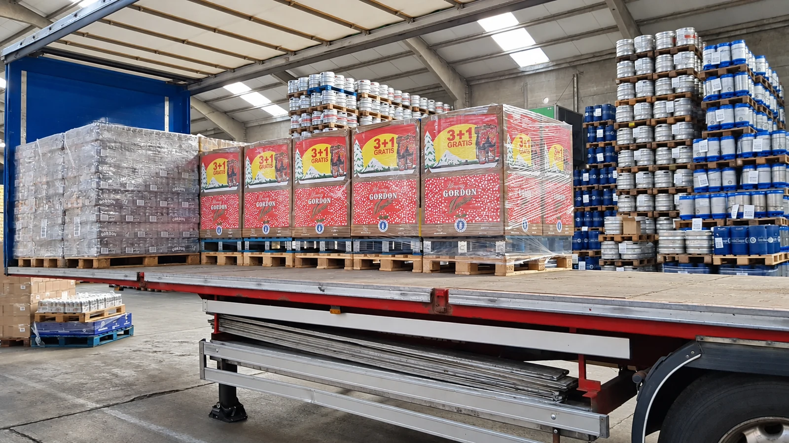 Gordon — Protected displays loaded for delivery