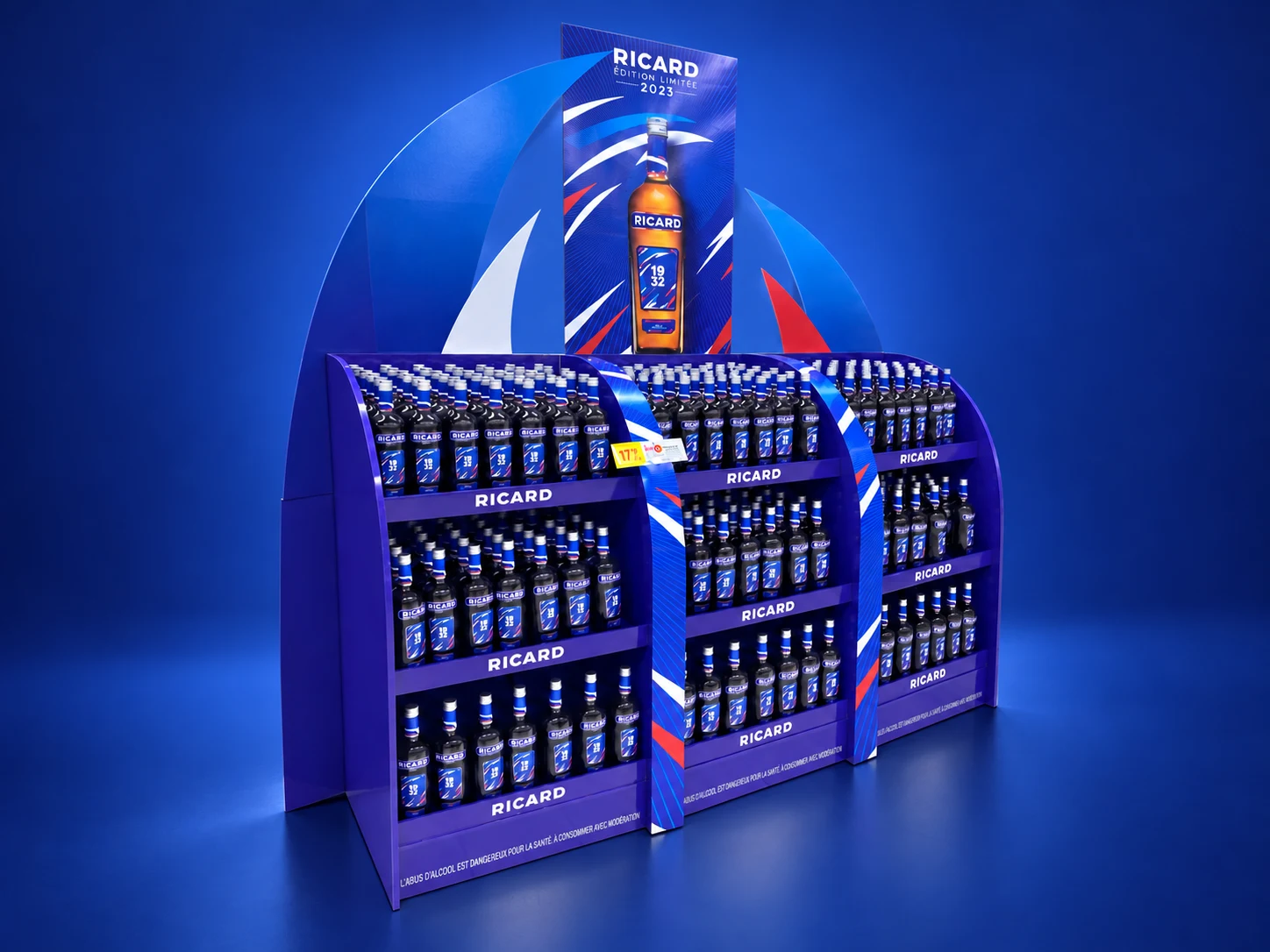 Ricard Édition 2023 — Large-format in-store installation