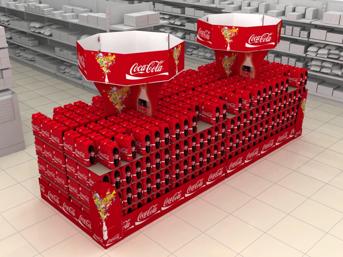 ILOKIOSK OCTOGON · An in-store campaign Original Coca-Cola 3D visualisation